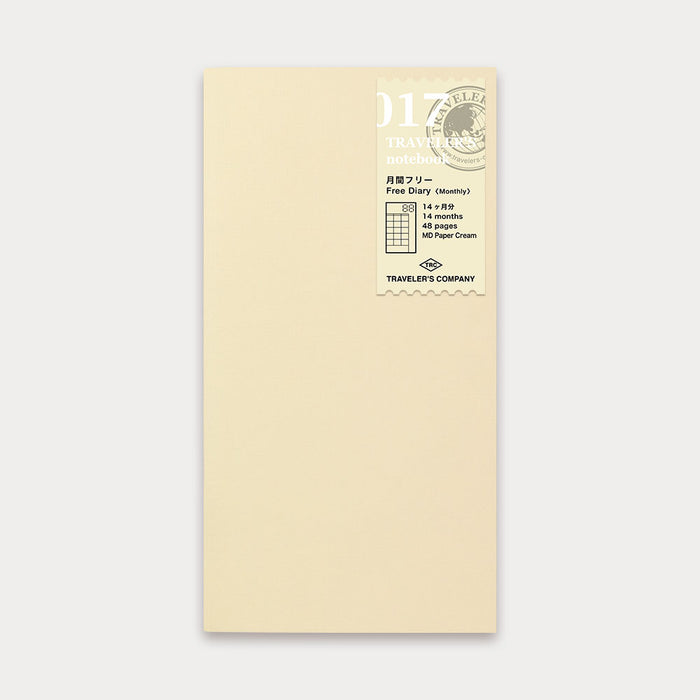 Traveler's Company Notebook Diary Refills