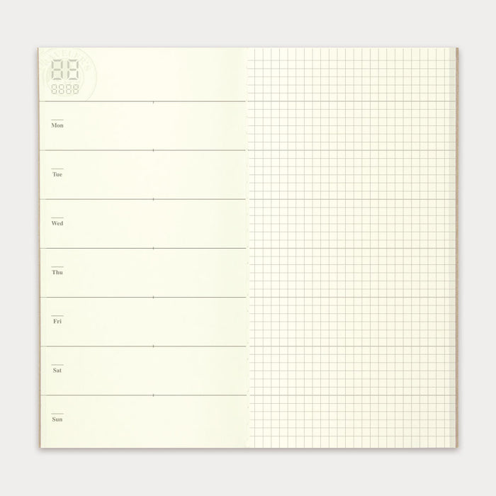 Traveler's Company Notebook Diary Refills