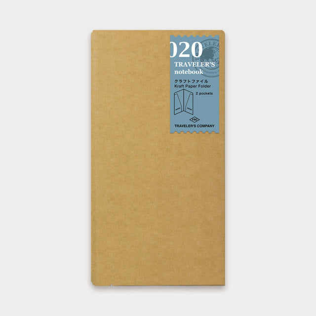 Traveler's Company Kraft Paper Folder