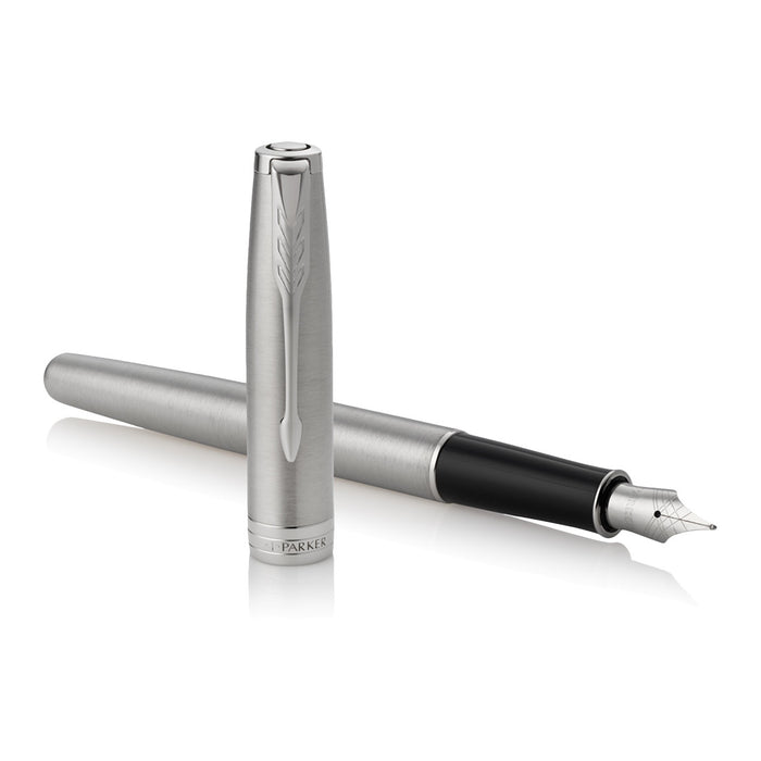 Parker Sonnet Fountain Pen Stainless Steel Chrome Trim