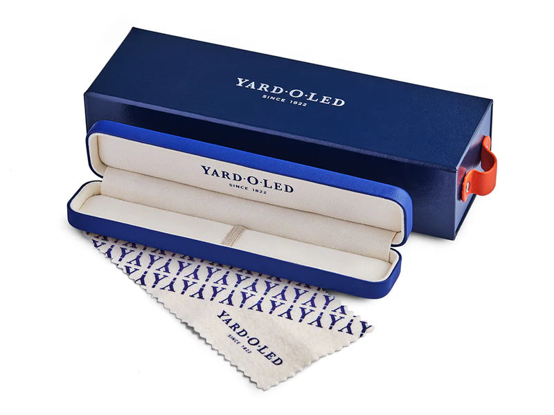 Yard-O-Led Pinstripe 72 Gold Vermeil Standard Fountain Pen