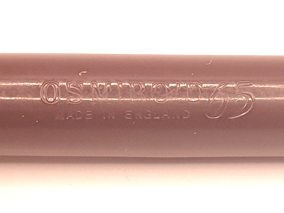 Vintage Osmiroid 65 Mk I Burgundy with Gold Trim Fountain Pen (Fine 'Italic' [Oblique] Nib)