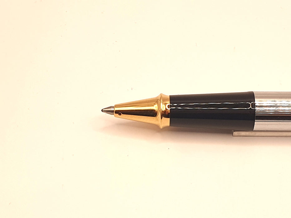 Vintage: Cross Townsend Lustrous Chrome with Gold Trim Rollerball