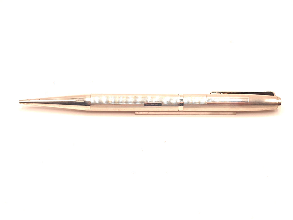 Vintage Yard O Led Deluxe Sterling Silver Striated Mechanical Pencil (1.18mm) with Original Box