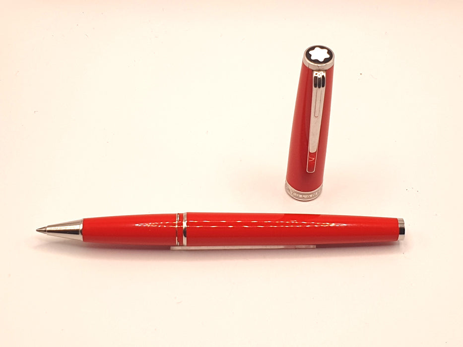 Vintage Montblanc Pix Red Rollerball Pen