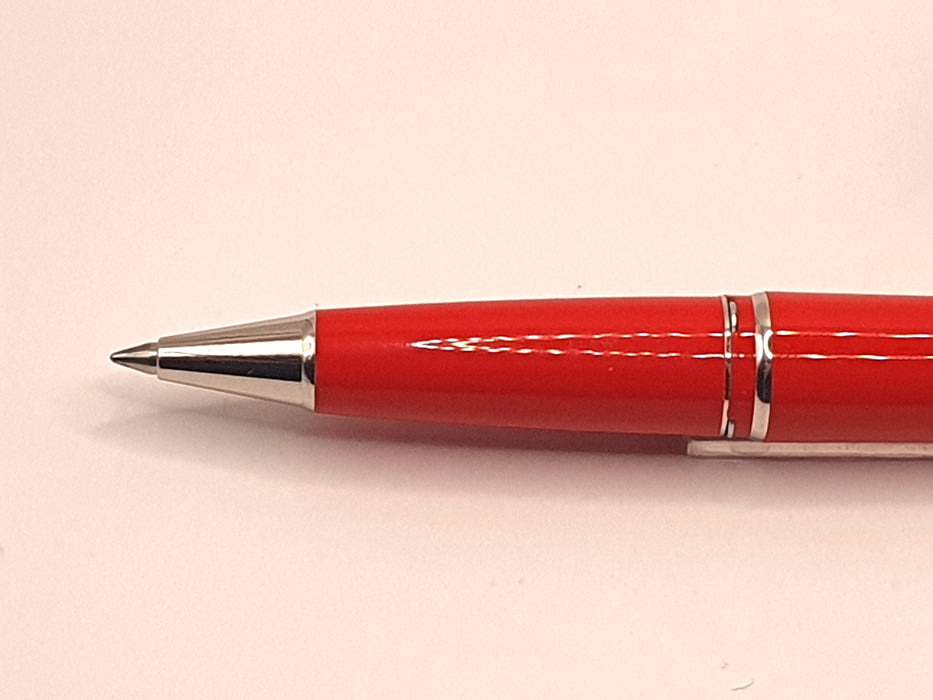 Vintage Montblanc Pix Red Rollerball Pen