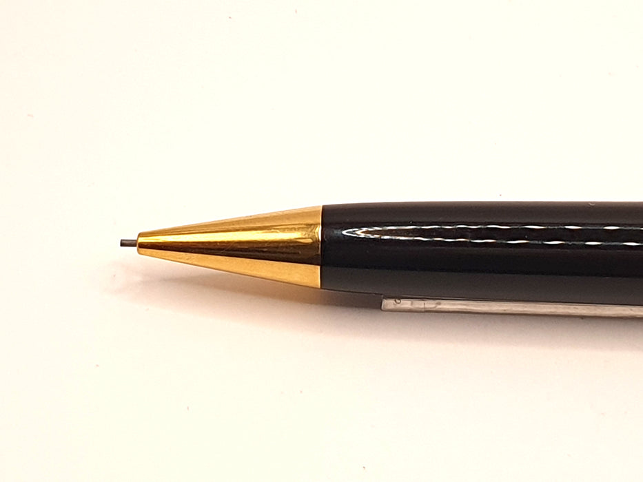 Vintage Montblanc Meisterstuck Le Grand Black with Gold Trim Mechanical Pencil (0.9mm)