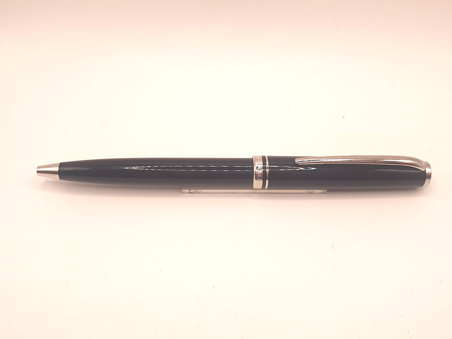 Vintage Montblanc Pix Black with Chrome Trim Ballpoint Pen
