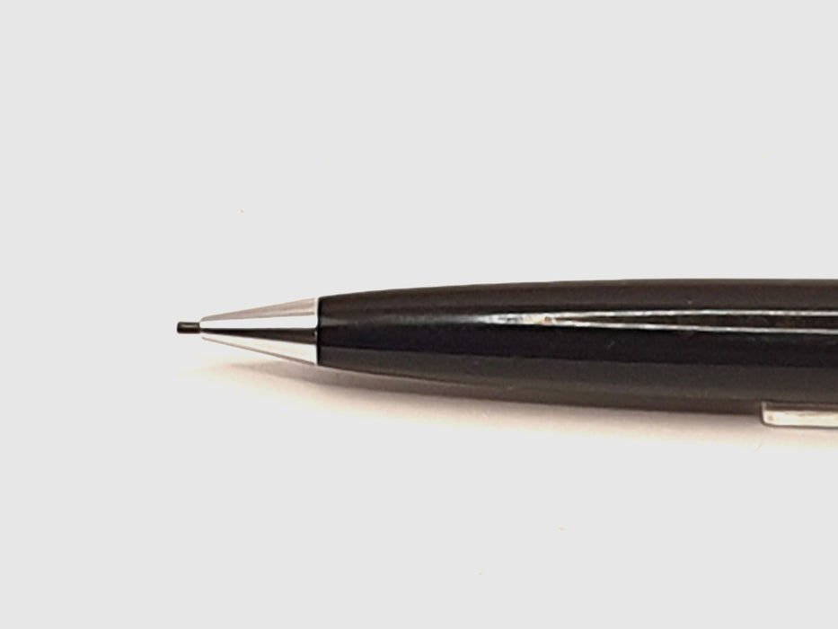 Vintage Parker 61 Black with Lustraloy Cap & Chrome Trim Mechanical Pencil (0.9mm)