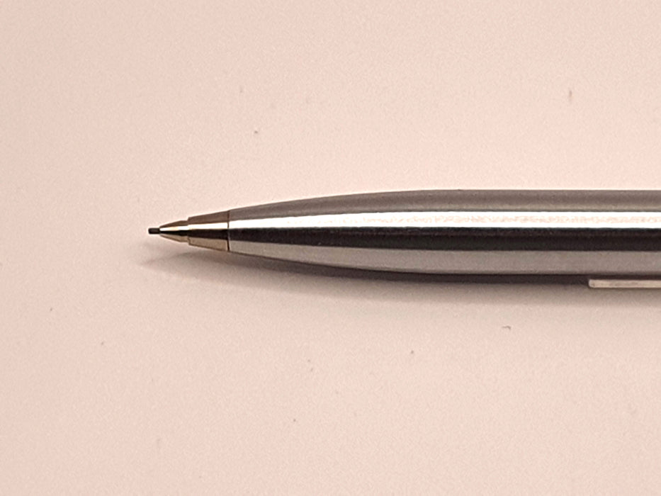 Vintage Sheaffer Sentinel Stainless Steel with Chrome Trim Mechanical Pencil (0.7mm)