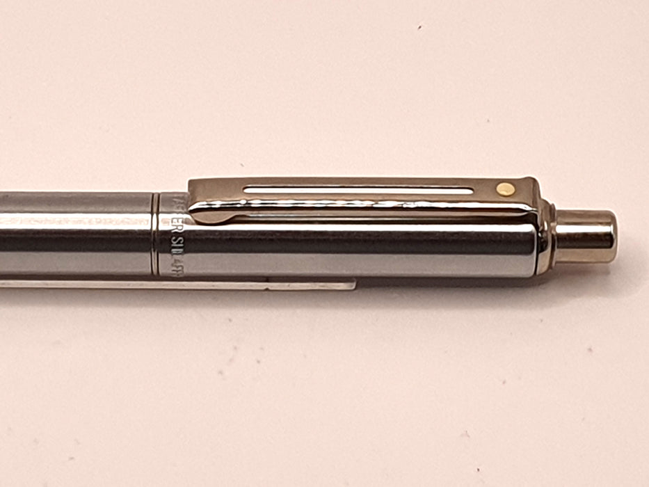 Vintage Sheaffer Sentinel Stainless Steel with Chrome Trim Mechanical Pencil (0.7mm)