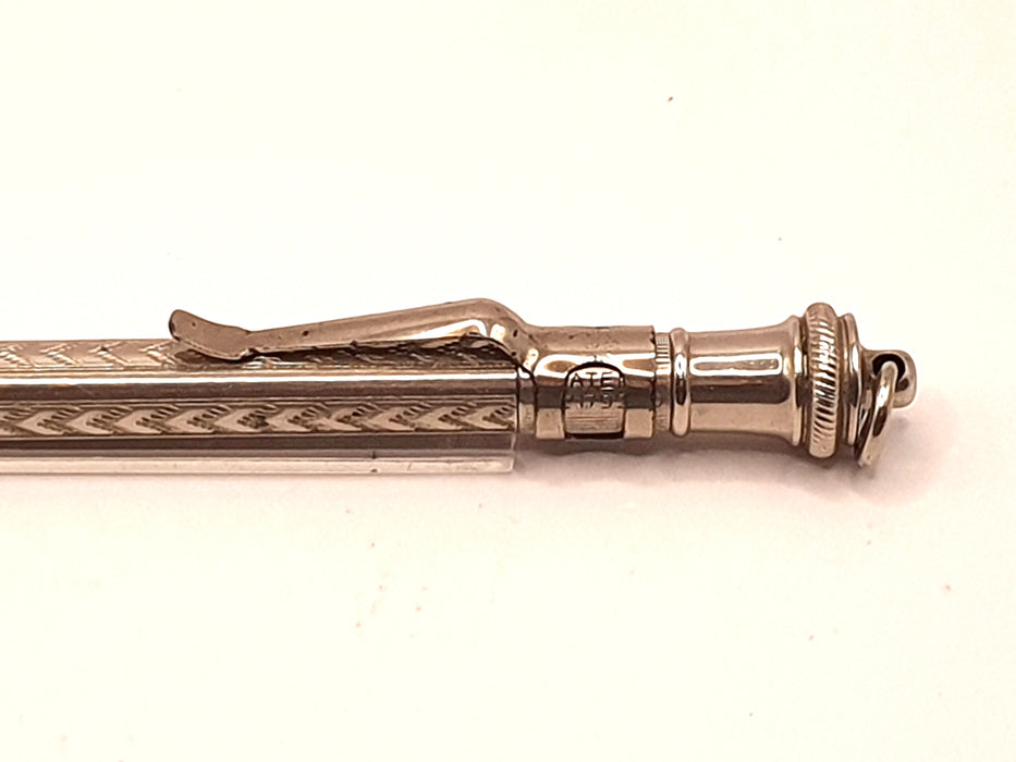 Vintage A.G. Harley & Co. Silver-coloured Mechanical Pencil (1.5mm)