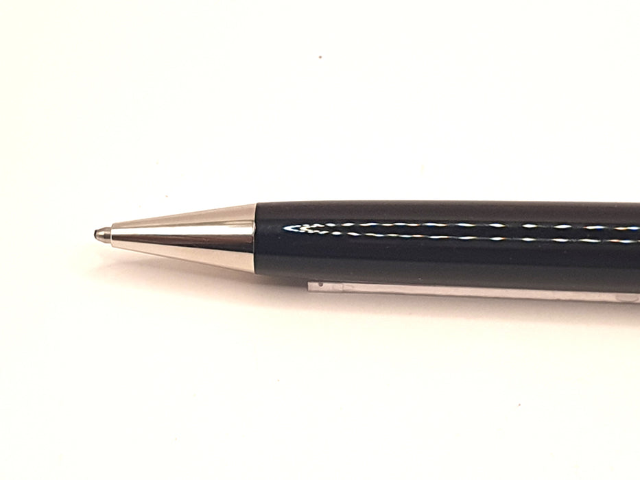 Vintage Montblanc LeGrand Black with Platinum Trim Ballpoint Pen