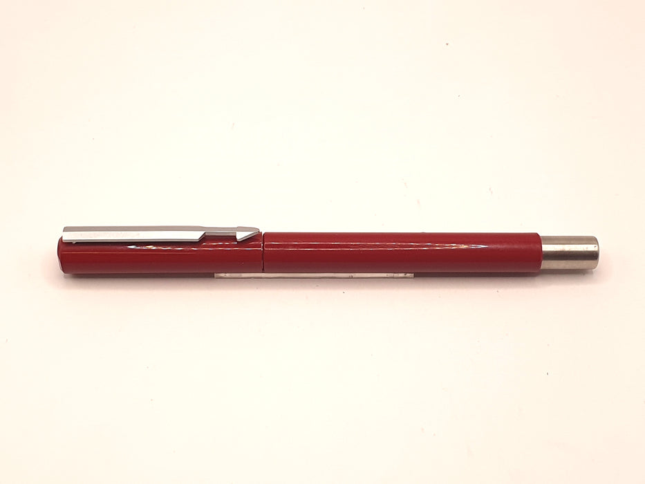 Vintage Parker RB-1 Burgundy with Chrome Trim Rollerball Pen