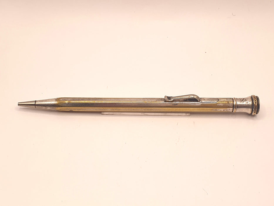 Vintage Eversharp Silver-Plated Octagonal Mechanical Pencil (1.18mm)