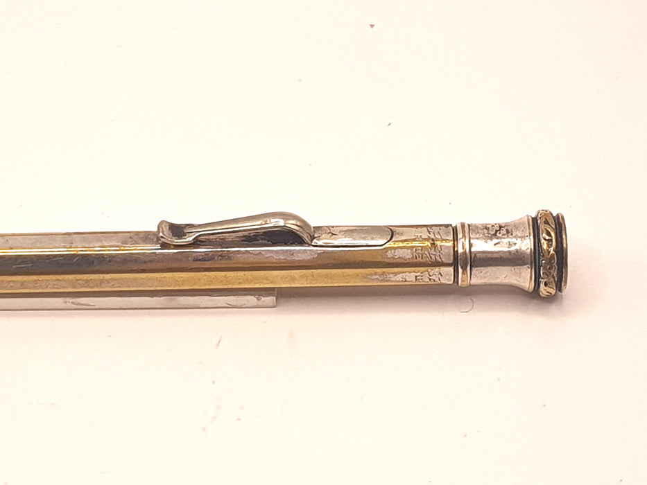 Vintage Eversharp Silver-Plated Octagonal Mechanical Pencil (1.18mm)