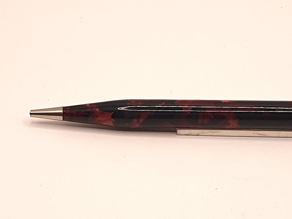 Vintage Eversharp Red Marble with Silver-coloured Trim Mechanical Pencil (1.18mm)