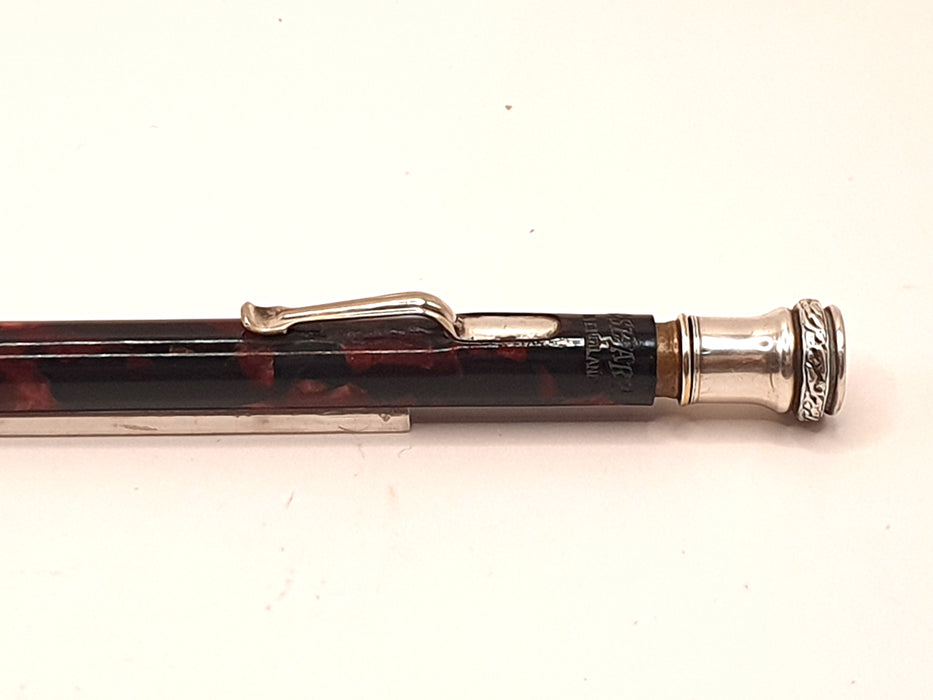 Vintage Eversharp Red Marble with Silver-coloured Trim Mechanical Pencil (1.18mm)