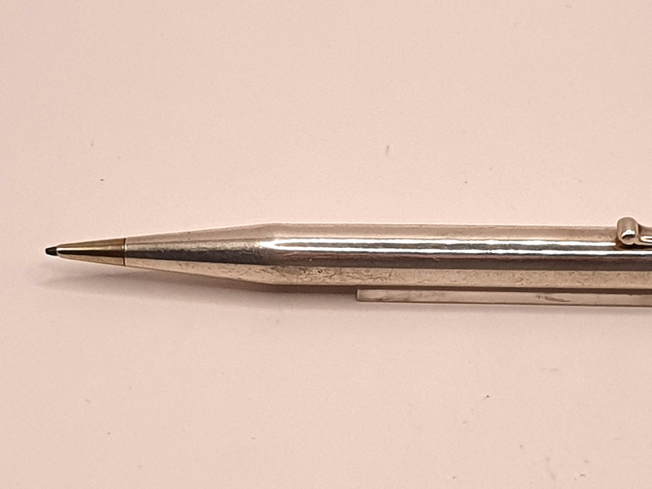 Vintage Yard of Led Diplomat Round Sterling Silver Mechanical Pencil (1.18mm)