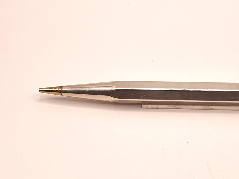 Vintage Yard of Led Aristocrat Hexagonal Sterling Silver Mechanical Pencil (1.18mm)