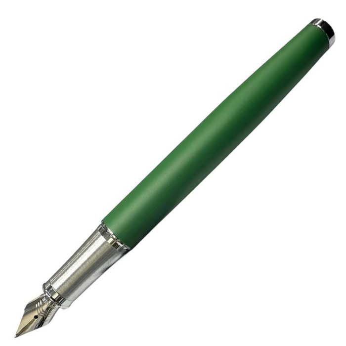 Parker IM Core Plus Matte Green Fountain Pen with Chrome Trim