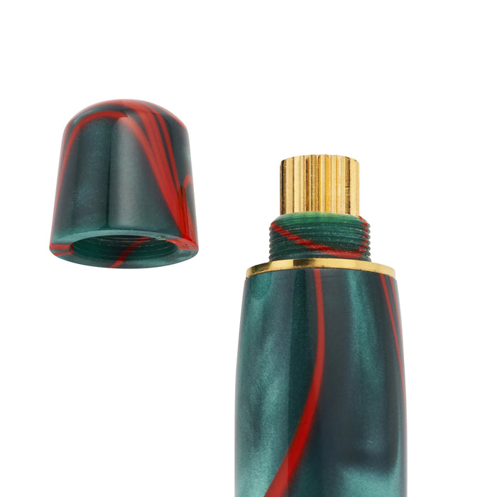 Conway Stewart Winston Red Whirl Fountain Pen