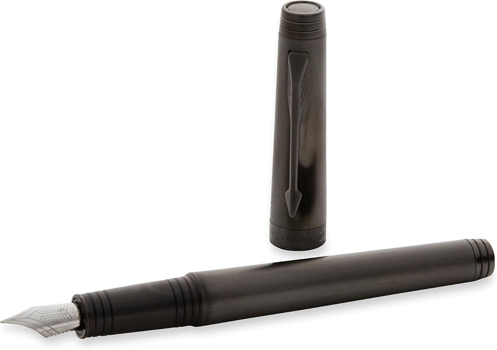 Parker Premier Monochrome Black Rollerball Pen with Black Ruthenium Trim