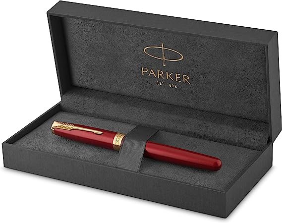 Parker Sonnet Red Lacquer Rollerball Pen