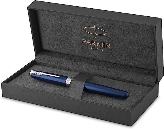 Parker Sonnet Blue Lacquer Rollerball Pen