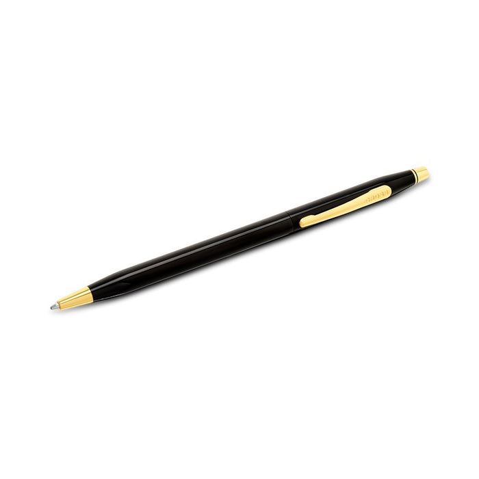 Cross Classic Century Ballpoint Pen Black Lacquer with Gold Trim