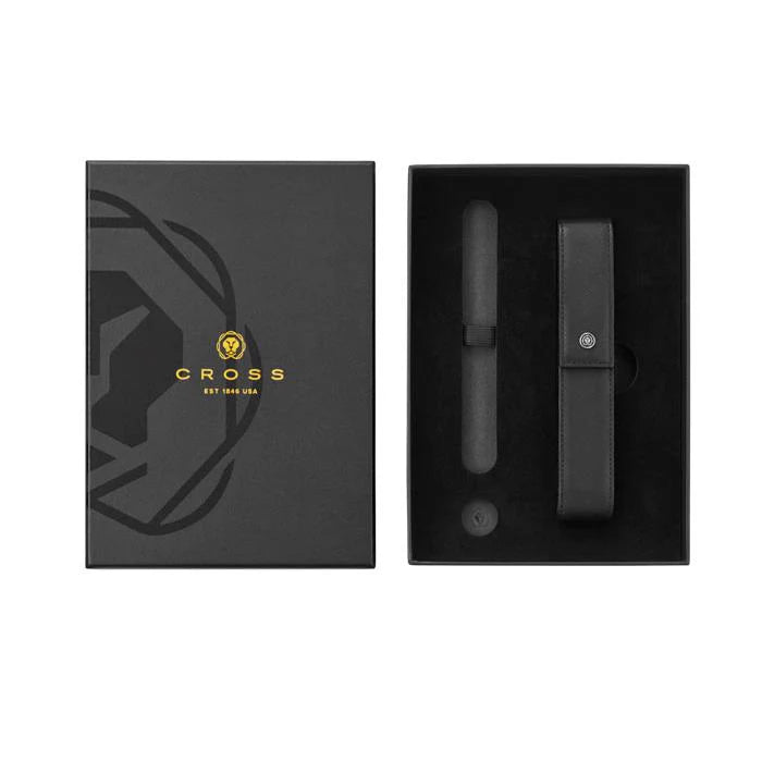 Cross Leather Magnetic Pen Case