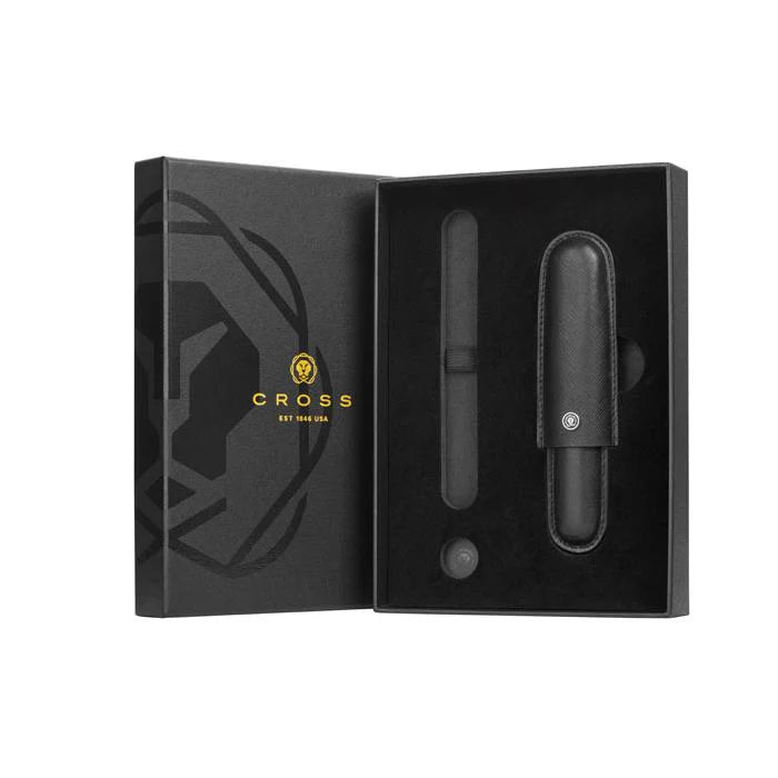 Cross Leather Cigar Style Pen Case