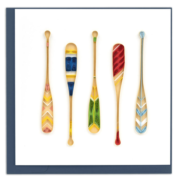 Quilling Card Paddles / Oars