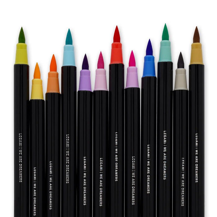 Legami Set of 12 Brush Markers