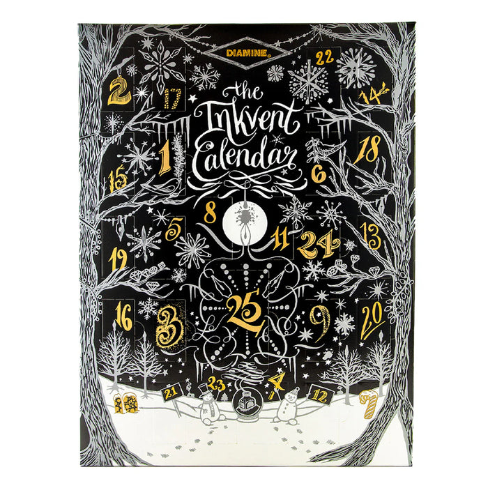 Diamine Black Edition InkVent Calendar 2024