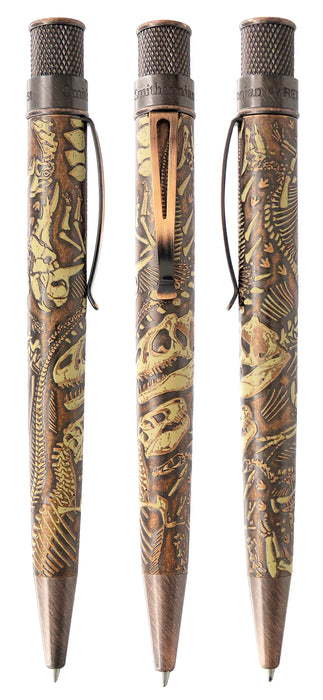 Retro 51 Tornado Smithsonian Collection Rollerball Pen - Dino Fossil