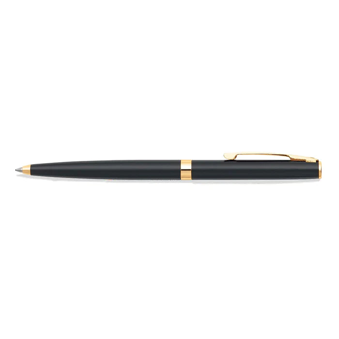 Sheaffer Sagaris Glossy Black with Gold Trim Ballpoint Pen