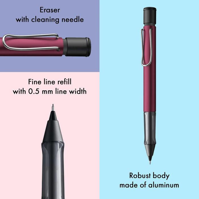 LAMY AL-Star Black Purple Mechanical Pencil
