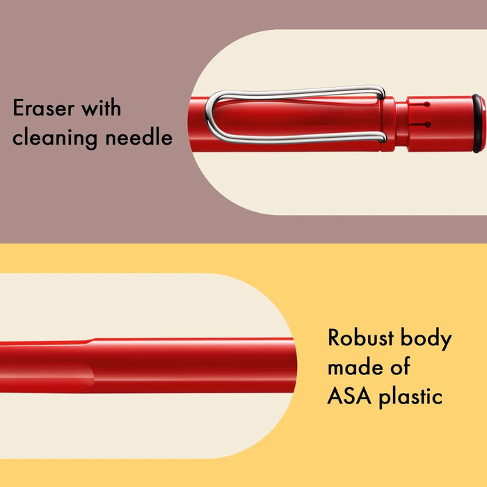 LAMY Safari Red Mechanical Pencil