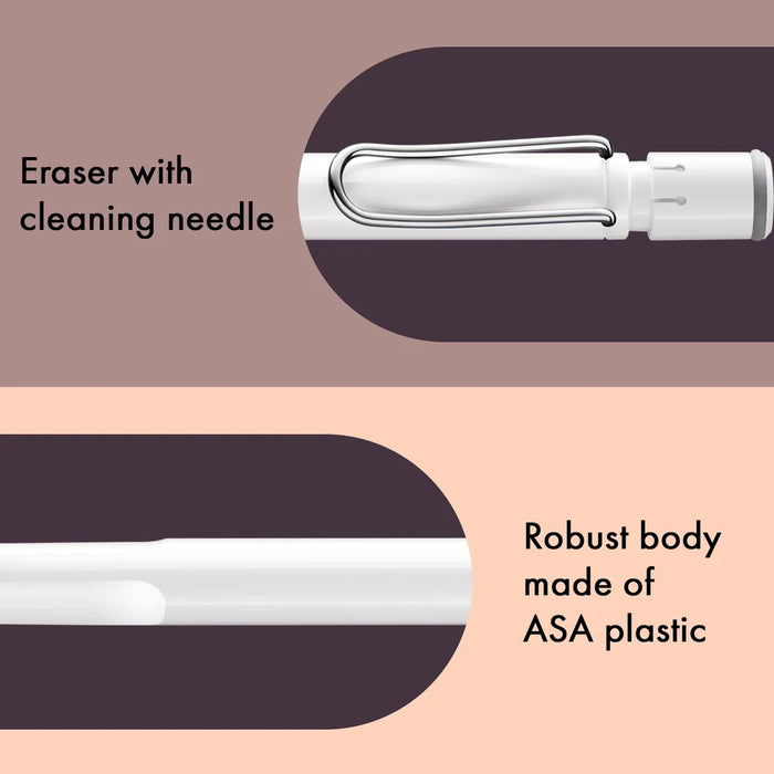 LAMY Safari White Mechanical Pencil