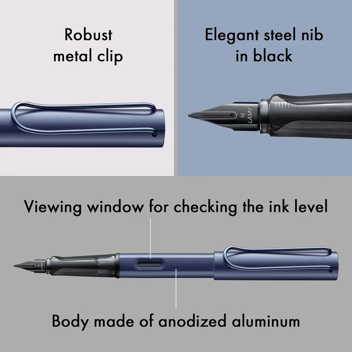 LAMY LX Blue Fountain Pen
