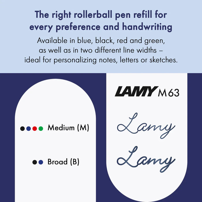 LAMY M63 Rollerball Refills