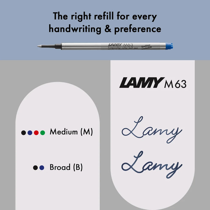 LAMY LX Blue Rollerball Pen