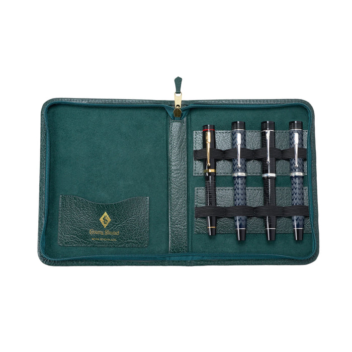 Conway Stewart 4 Pen Leather Collectors Case