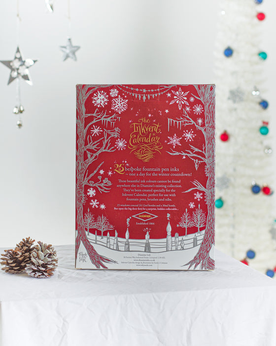 Diamine Burgundy Edition InkVent Calendar 2026