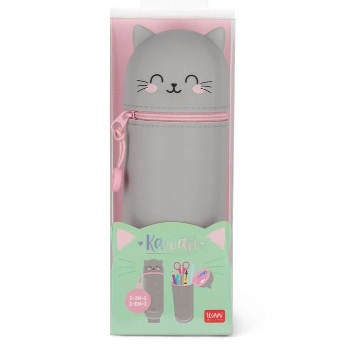 Legami Kawaii 2-in-1 Pencil Case