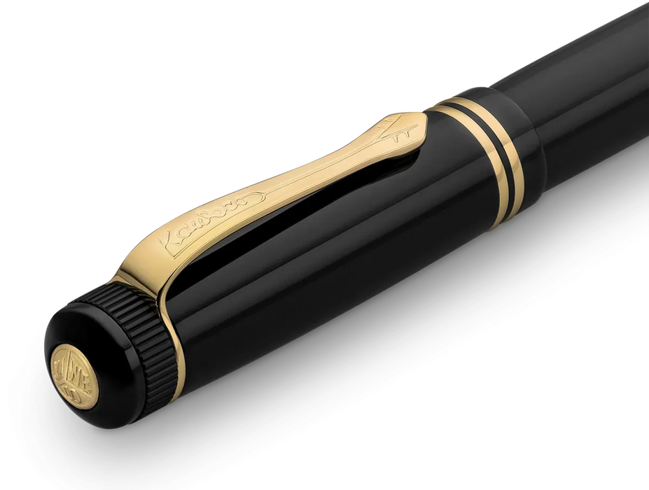 Kaweco Dia 2 Black Gold Trim 0.7mm Pencil
