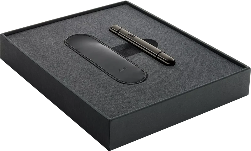 LAMY Pico LX Ruthenium Ballpoint Pen and Case Set