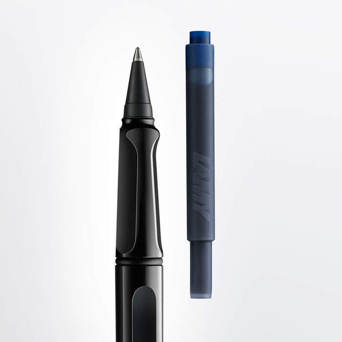 Lamy Safari Black Roll-Ink Rollerball Pen