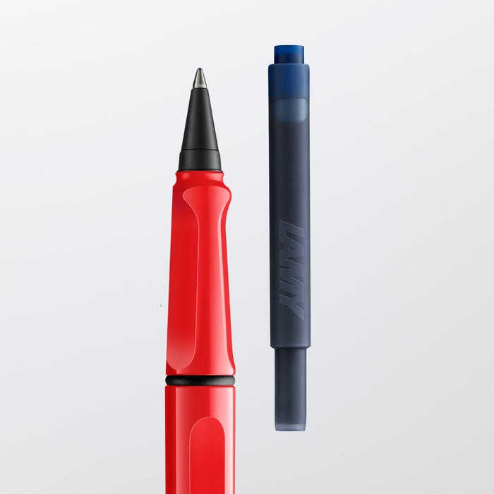 Lamy Safari Red Roll-Ink Rollerball Pen